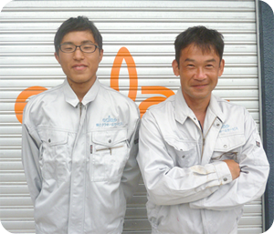 新入社員と社長